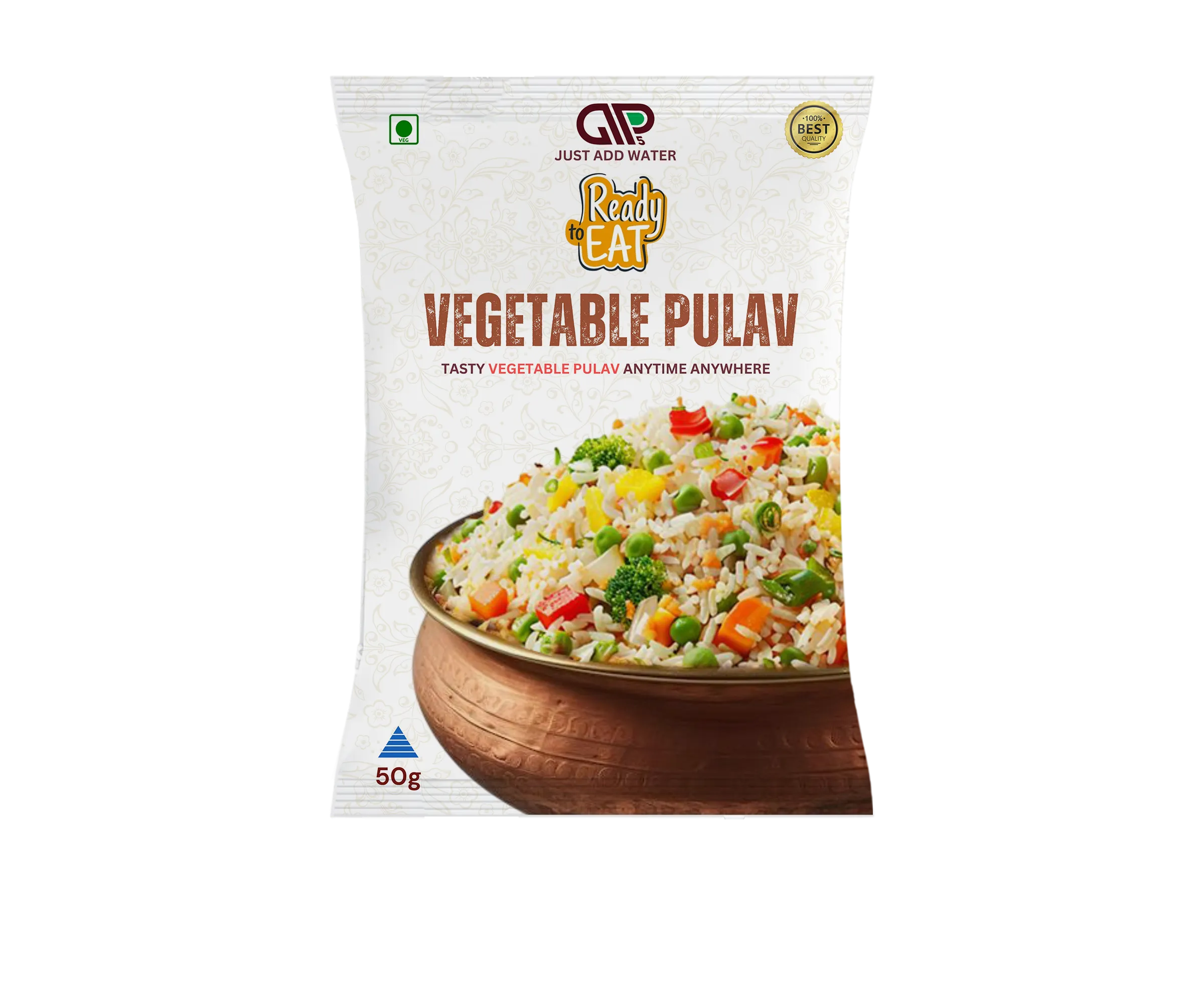 Vegetable Pulav Ready To Eat Pack